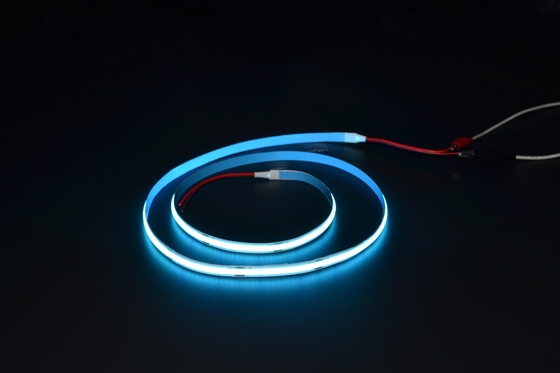 Striscia flessibile blu 24V della PANNOCCHIA LED di singolo colore di HOYOL per illuminazione della decorazione degli hotel