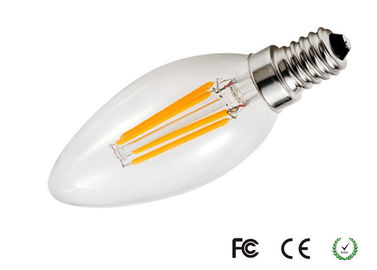 Lampadina 4W della candela del filamento di E14 Edison LED per vita lunga di Workling dell'hotel