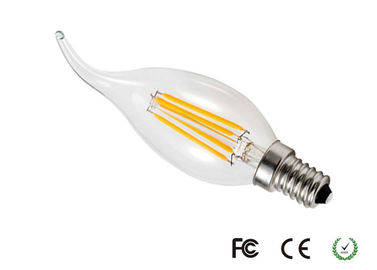 Risparmio energetico principale decorativo Φ35 x 120mm del filamento delle lampadine 4 W E14 della candela