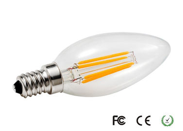Lo zaffiro classico E12S C35 riscalda le lampadine principali bianche della candela con l'angolo d'apertura 360º