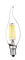 Lampadine della piccola candela della vite del filamento di alta efficienza E12S 4W 35*120mm
