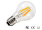 CE di alta luminosità della lampadina del filamento di A60 6W E27 Dimmable LED/RoHS AC100V - 240V