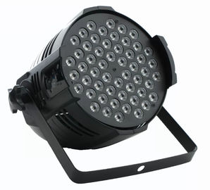Fan muto che raffredda la luce DMX512 attivato suono di nozze della discoteca del club del partito della luce 54 LED della fase di RGBW LED