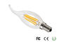 La lampadina della candela del filamento di E14 4W LED, CE munito/Roh/FCC ha approvato la lampadina principale