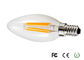 Lampadina commerciale della candela del filamento di E12S 4 W LED con CE/Rohs/UL certificati