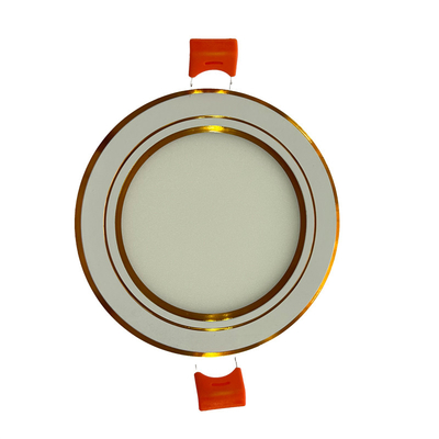 Angolo d'apertura esile Φ120×H10mm 3000K del confine LED Downlight 720LM 200° dell'oro