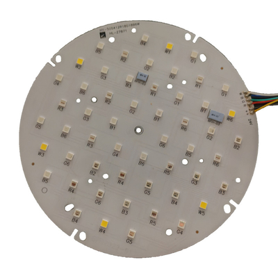 RGBW Par LED Light Board 380W 45W Leggio di alluminio personalizzabile